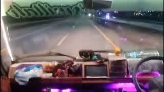 suasana dalam kabin, top speed truk cabe kejar jam tayang #truk #trukoleng #stutjack