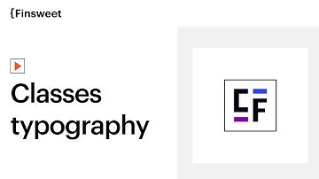Classes Typography | Client-First Style-System for Webflow