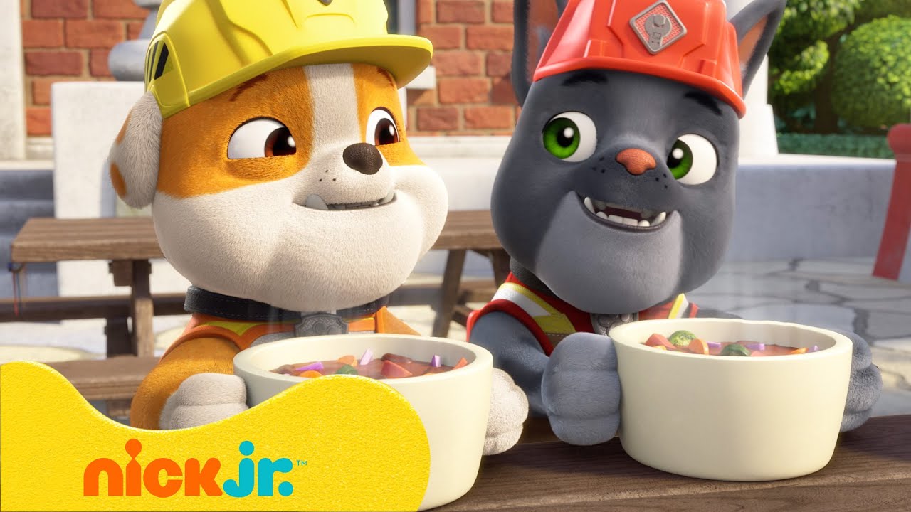 Rubble y su equipo ¡Deliciosos rescates de comida de Rubble en