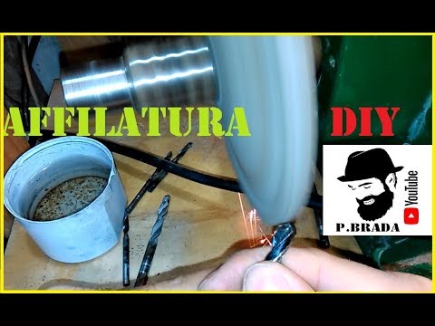 Come affilare le punte per metalli Tutorial by Paolo Brada DIY - YouTube