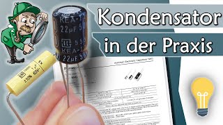 KondensatorDatenblatt lesen? Wichtige PraxisKenngrößen einfach erklärt | Elektronik #6