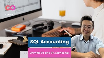 SQL Accounting - Creating a Credit Note during SST transition