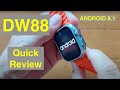 VALDUS DW88 Apple Watch Ultra Shaped Android 8.1 4GB/64GB 4G Smartwatch: Quick Overview