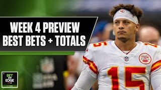 NFL Week 4 betting preview: Chiefs-Bucs, Titans-Colts and more | Bet the Edge Podcast (9/30/22)