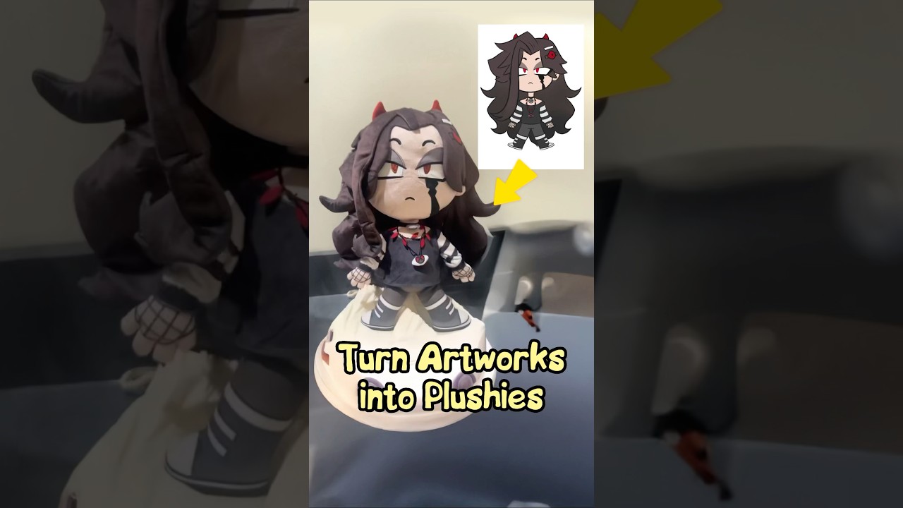 Turn Artworks into Plushies 
