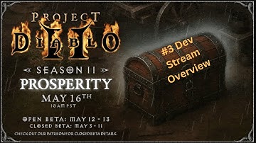 Project Diablo 2 SEASON 11 #3 Dev Stream Roundup & Thoughts - They did WHAT TO CONTROLLER SUPPORT??