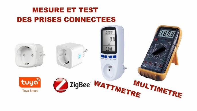 Prise connectée WIFI Elivco LSPA9 avec Wattmètre intégré 3000W