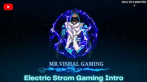 How to Make Electric Strom Logo RevealAnimation Intro in Kinemaster |GamingIntro Tutorial 2022#short