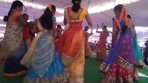 Sankranthi Celebrations in CBIT College - Kolatam for "BRUNDAVANAMALI RAARA MAA INTIKI" Song