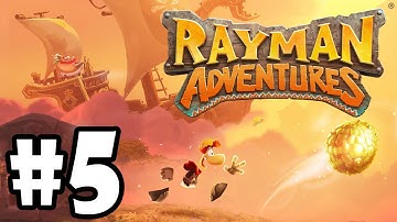 Rayman Adventures (Adventure 13 - 15) iOS / Android Gameplay Video - Part 5