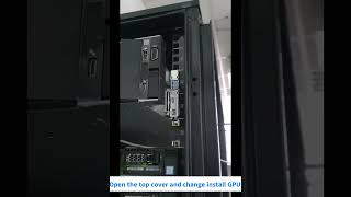 How to change GPU in Dell Poweredge R760 Server