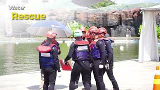 Emergency Response Team (ERT) GEMS Sumatra at the 1st Sumatra Fire & Rescue Challenge (SFRC) 2024
