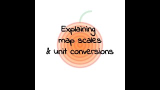 Celebrity Explaining map scales + unit conversion Wealth