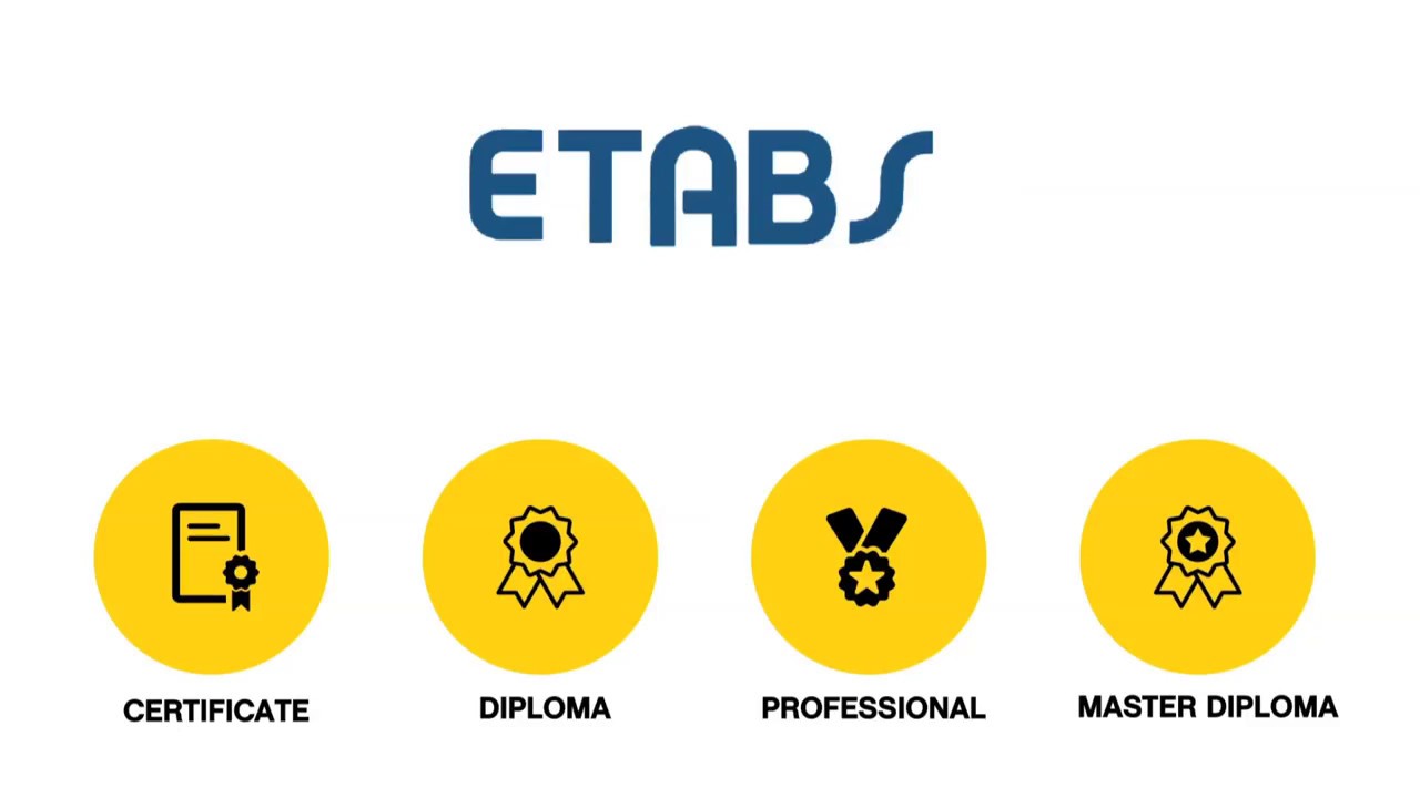 ETABS - Certification, Diploma, Professional & Master Diploma project management training topics