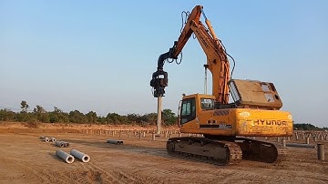 Ép cọc bê tông Long An - Ép cọc bê tông Minh Trí