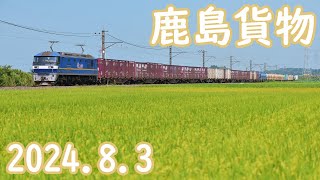 成田線・鹿島線（EF210・209系・E131系） 2024.8.3