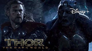 Thor The Dark World Thor And Malekith Teleport To Jotunheim Scene Disney 2013