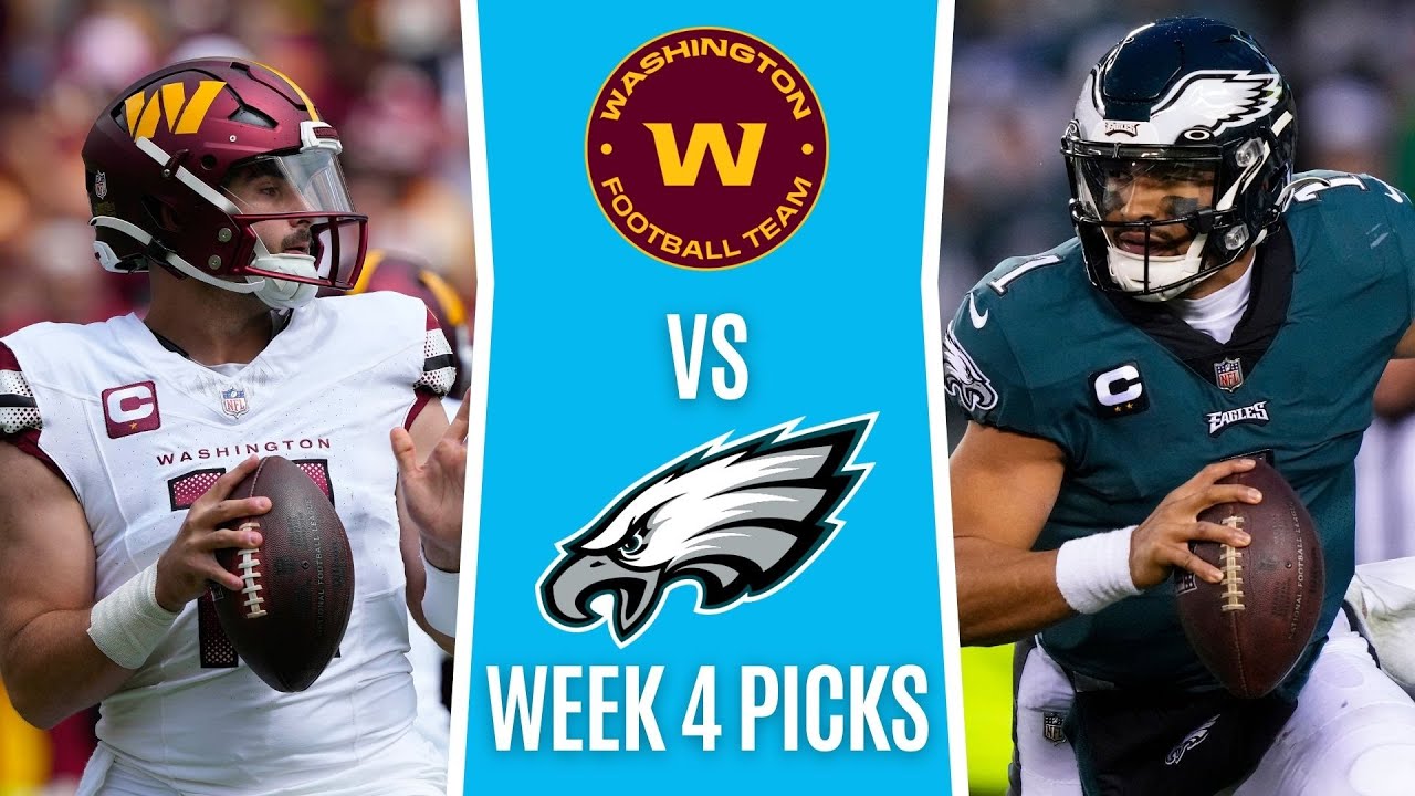 Commanders vs. Eagles NFL Week 4 Player Prop Bet Odds, Picks & Predictions
