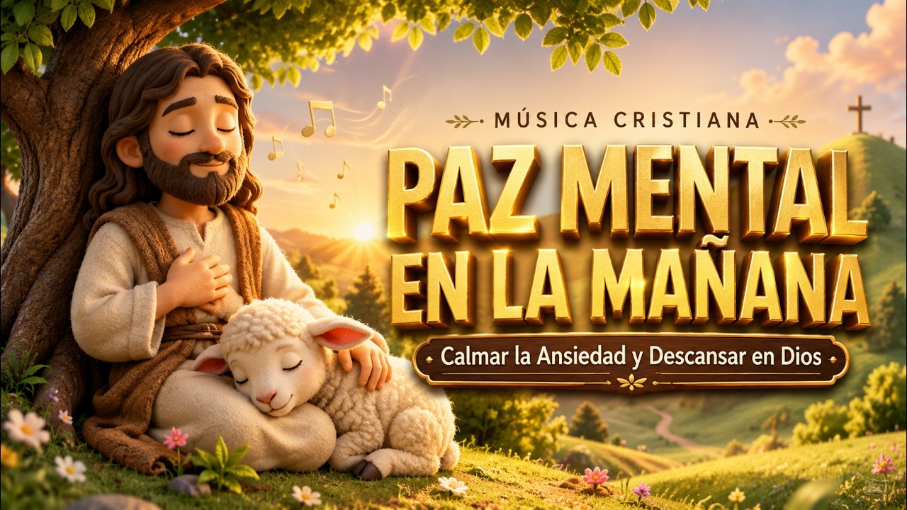 PAZ MENTAL EN LA MAÑANA Música Cristiana para Calmar la Ansiedad y ...