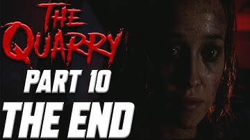 The Quarry Walkthrough Gameplay Part 10: THE END | (FULL GAME) | 1440P