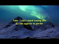 Fate - I can&#39;t stand loosing you (Legendado - PT)