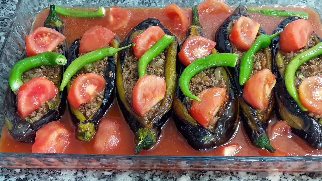 Fırında Karnıyarık Nasıl Yapılır ✅ Karnıyarık Tarifi / Yemek Tarifleri