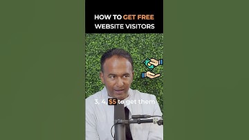 How To Get Free Website Visitors? #website #websitetraffic #seotraffic #seo #websitevisits #shorts