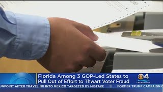 Florida pulls out of bipartisan exchange of voter-registration data