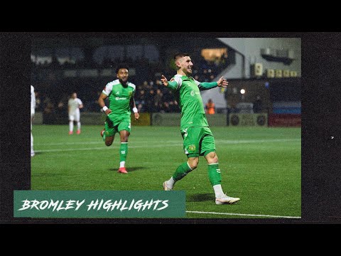 Bromley Yeovil Goals And Highlights