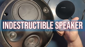 THIS SPEAKER IS INDESTRUCTIBLE HARMAN KARDON