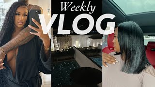 WEEKLY VLOG | 48HRS IN MYKONOS, GREECE WITH MY SNEAKY LINK + BIG CHOP ON MY NATURAL HAIR &amp; MORE !