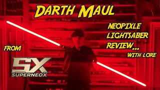 Darth Maul Neopixel Lightsaber from @Superneox ...