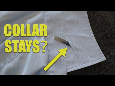 dress shirt collar stays Mother of Pearl Collar Stays