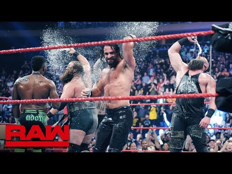 “Stone Cold” Steve Austin toasts AJ Styles with a Stunner after Raw: Raw Exclusive, Sept. 9, 2019