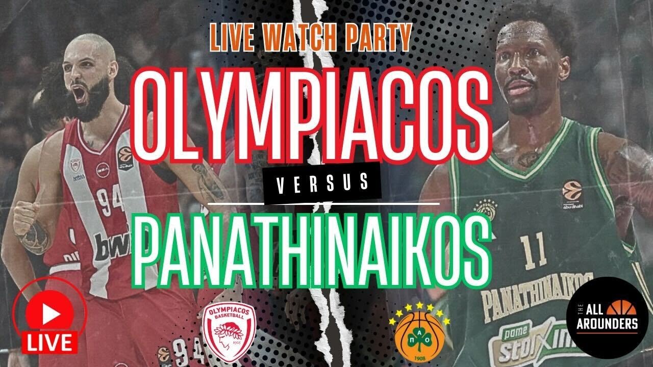 TArounders LIVE Watch Party | Το ΑΠΟΛΥΤΟ DERBY ΟΛΥΜΠΙΑΚΟΥ - ΠΑΝΑΘΗΝΑΪΚΟΥ