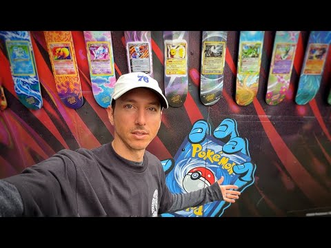 Skateboarding inside Pokémon XP & Worlds 2026!
