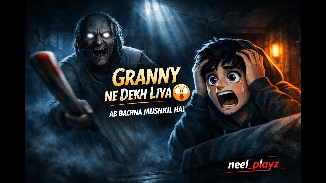 Granny Ne Dekh Liya 😱 | Ab Bachna Mushkil Hai | Horror Gameplay Hindi