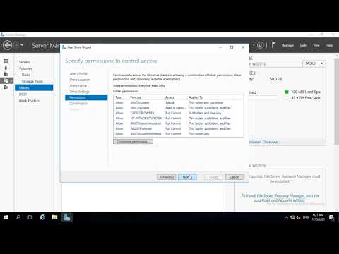 Lesson 02 - File and Folder Sharing using SMB Protocol