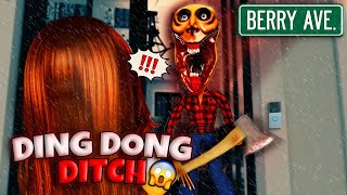 😱 We Tried DING DONG DITCH at Midnight… and It Went TERRIBLY Wrong 👀 | BERRY AVENUE VOICED HORROR RP