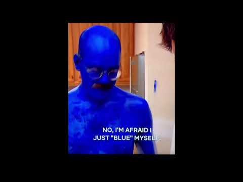 I just blue myself