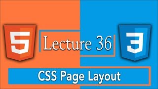 Css Page Layout And Html5 Layout Code For Website |  36 - HTML5 and CSS3 Complete Course Tutorials