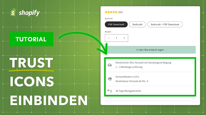Vertrauen und Conversions steigern mit Trust-Icons