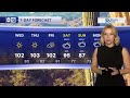 Hot weather continues