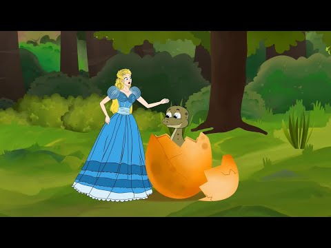 Aschenputtel und Das Dinosaurierlied - Deutsche Märchen - German Fairy Tales