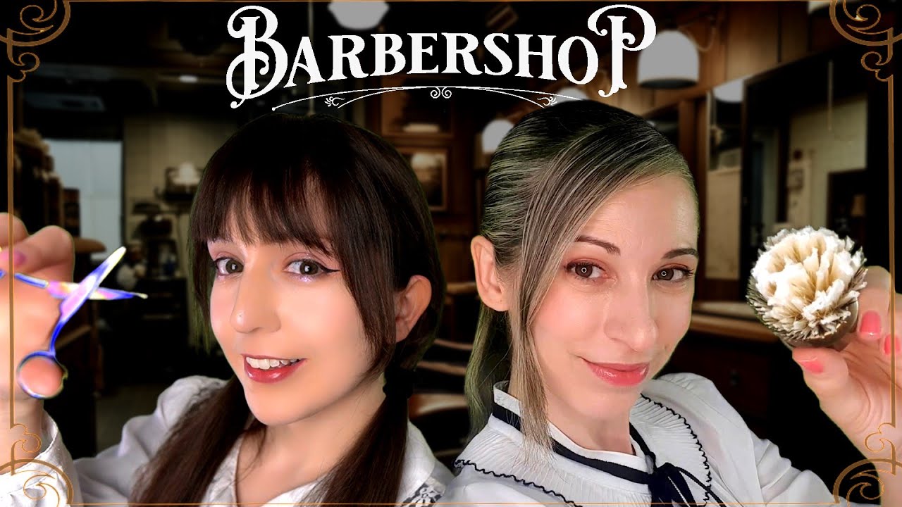 ASMR Barbería con Servicio Doble | Estilo Vintage | Colaboración @NoaASMRoficial