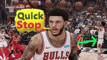 How do you quick stop in NBA 2k23?