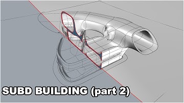 Architecture Building Modeling with Rhino 7 SubD Tools [2/8]
