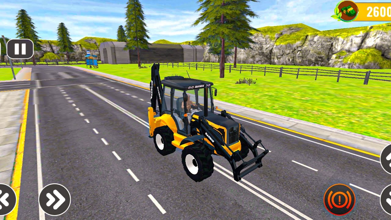 Jcb driving malayalam // Village jcb excavator sim // Android gameplay