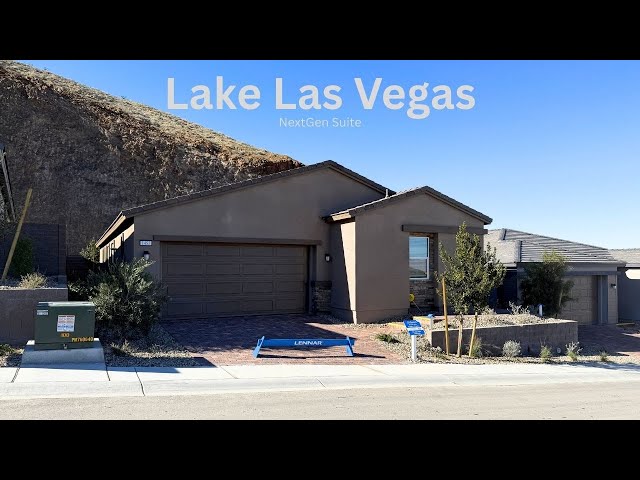 Lake Las Vegas | New Luxury Single Story Homes For Sale $659k+ Lago Del Sol by Lennar Henderson