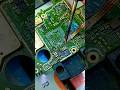 Mobile Motherboard Cleaning &amp; CPU Pad Clearing! 🛠️✨ #shorts #mobilerepair #techshorts #ytshorts
